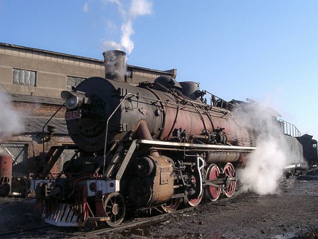 B0225038 - Old Locomotive 1St M