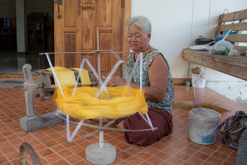 T1007471 - Ban Sanuan Nok Silk 